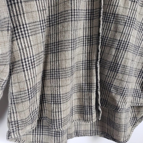 Woolrich flannel plaid button down mens large - Picture 4 of 10